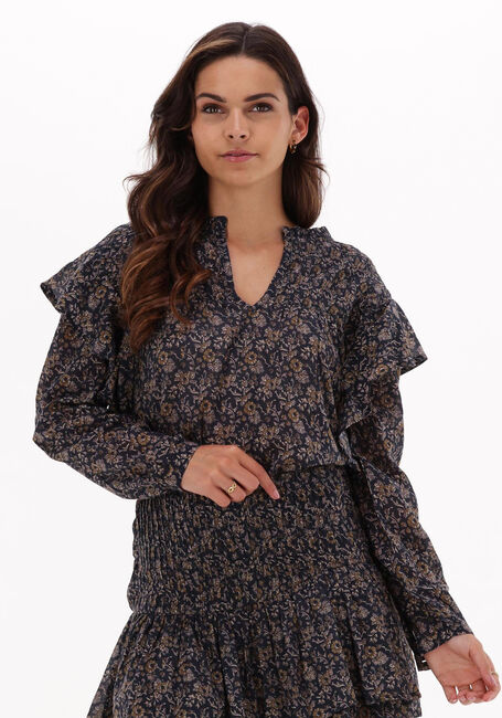 Donkerblauwe BY-BAR Blouses DANIEK SANJAY BLOUSE - large