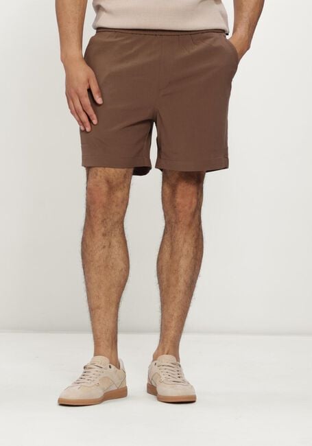 Bruine PLAIN Korte broek TURIPL SHORTS - large