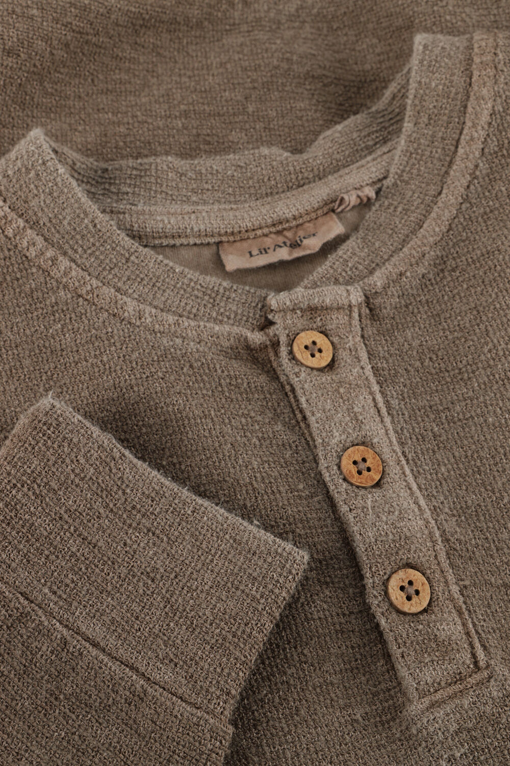 Taupe LIL' ATELIER Trui NMMBANJO LS LOOSE SWEAT LIL - large