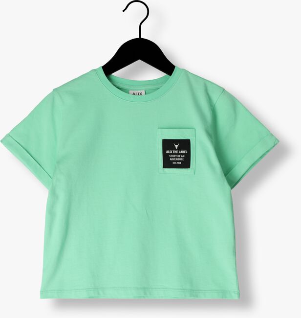 Mint ALIX MINI T-shirt KNITTED T-SHIRT CHEST POCKET - large