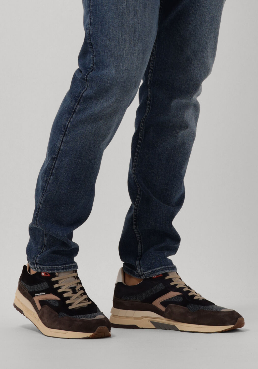 Blauwe FLORIS VAN BOMMEL Lage sneakers SFM-10176 - large