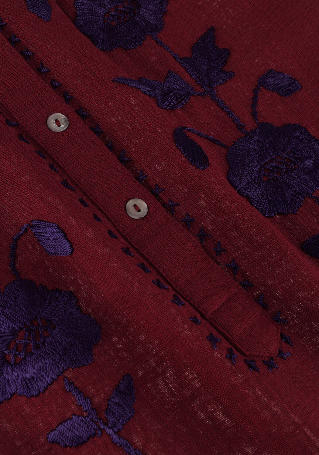 Bordeaux ANTIK BATIK Blouses ISLA BLOUSE - large