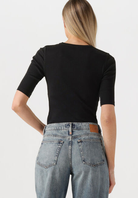 Zwarte DRYKORN T-shirt SELAY - large