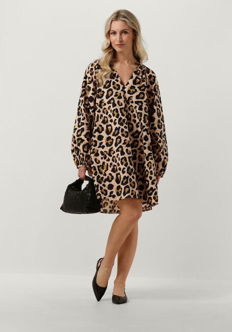 Leopard NOTRE-V Mini jurk NV-DAYO MINI DRESS - large