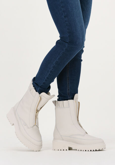 Witte NUBIKK Enkelboots FAE WAYNE Witte NUBIKK Enkelboots FAE WAYNE - large