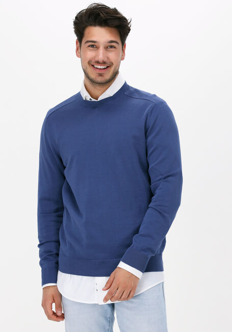 Blauwe PROFUOMO Trui PPTJ1-W - large