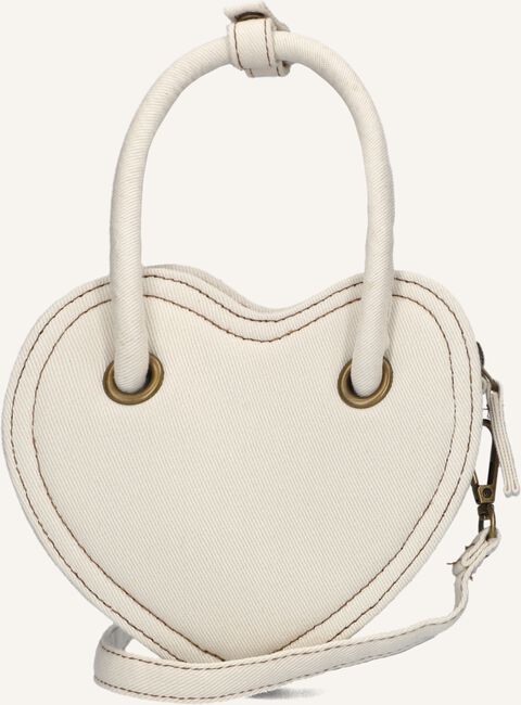 Beige RYLEE + CRU Schoudertas HEART PURSE NATURAL Beige RYLEE + CRU Schoudertas HEART PURSE NATURAL - large