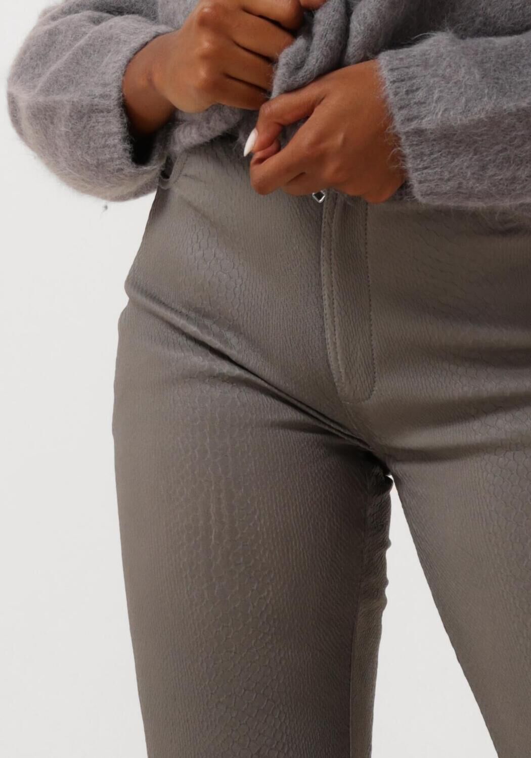 IBANA Dames Broeken Passima Croco Grijs