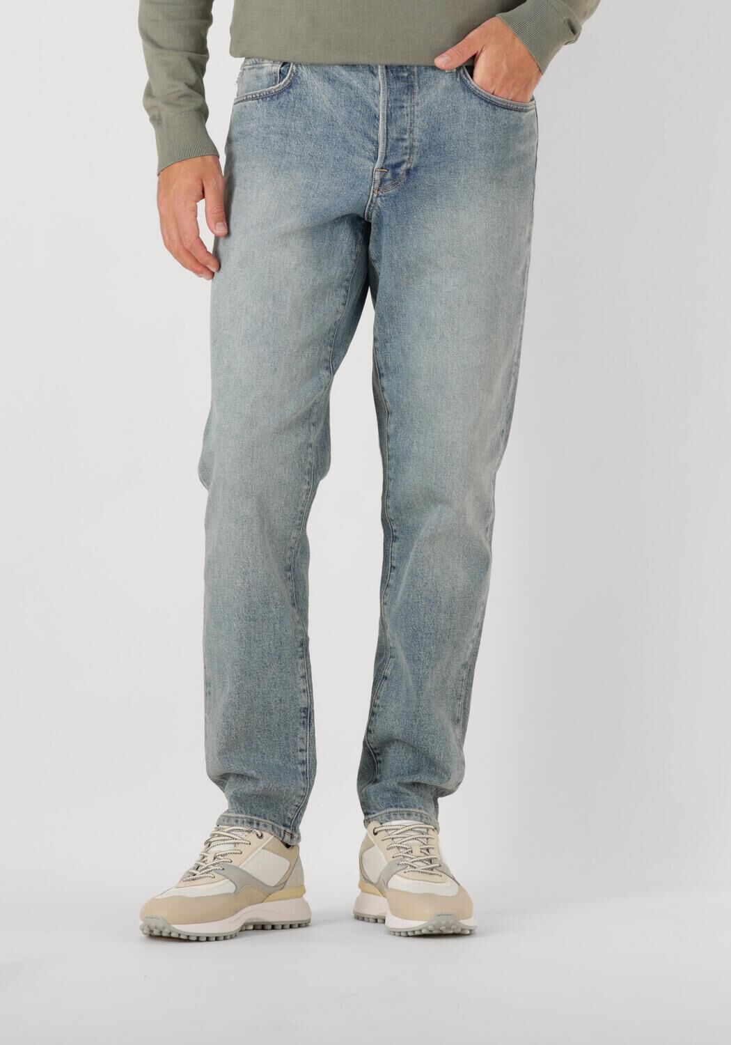 SELECTED HOMME Heren Jeans Slh190-reg Tape Cole 3501 L.b Wash Jns Lichtblauw