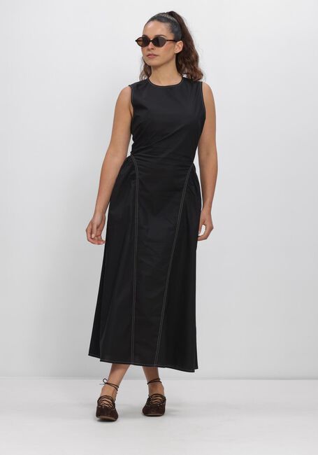 Zwarte SECOND FEMALE Jurken LARKINI SCULPTURED DRESS - large