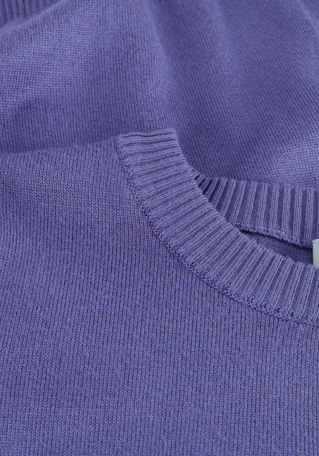 Blauwe MINUS Top LIVA KNIT TEE - large