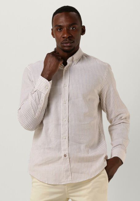 Bruine BOSS Klassiek overhemd C-HAL-BD-C1 - large