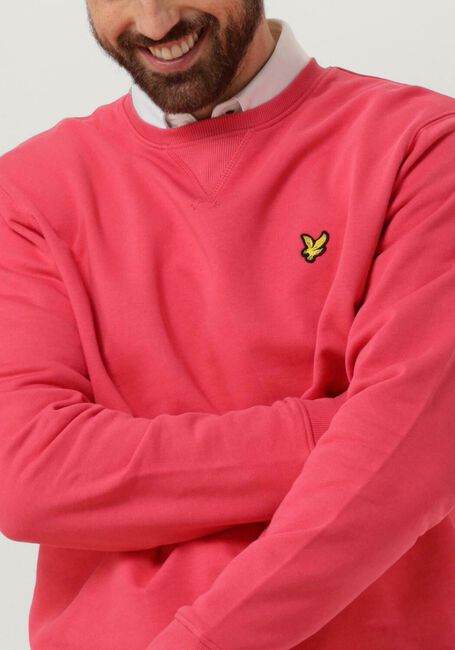 Roze LYLE & SCOTT Trui CREW NECK SWEATSHIRT - large