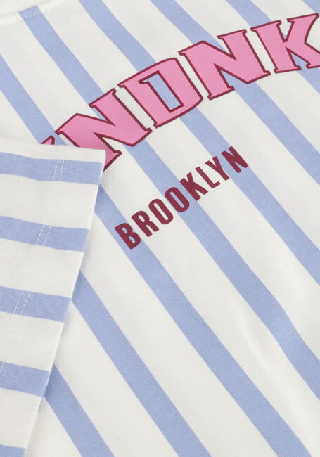 Lichtblauwe NIK & NIK T-shirt VARSITY T-SHIRT - large