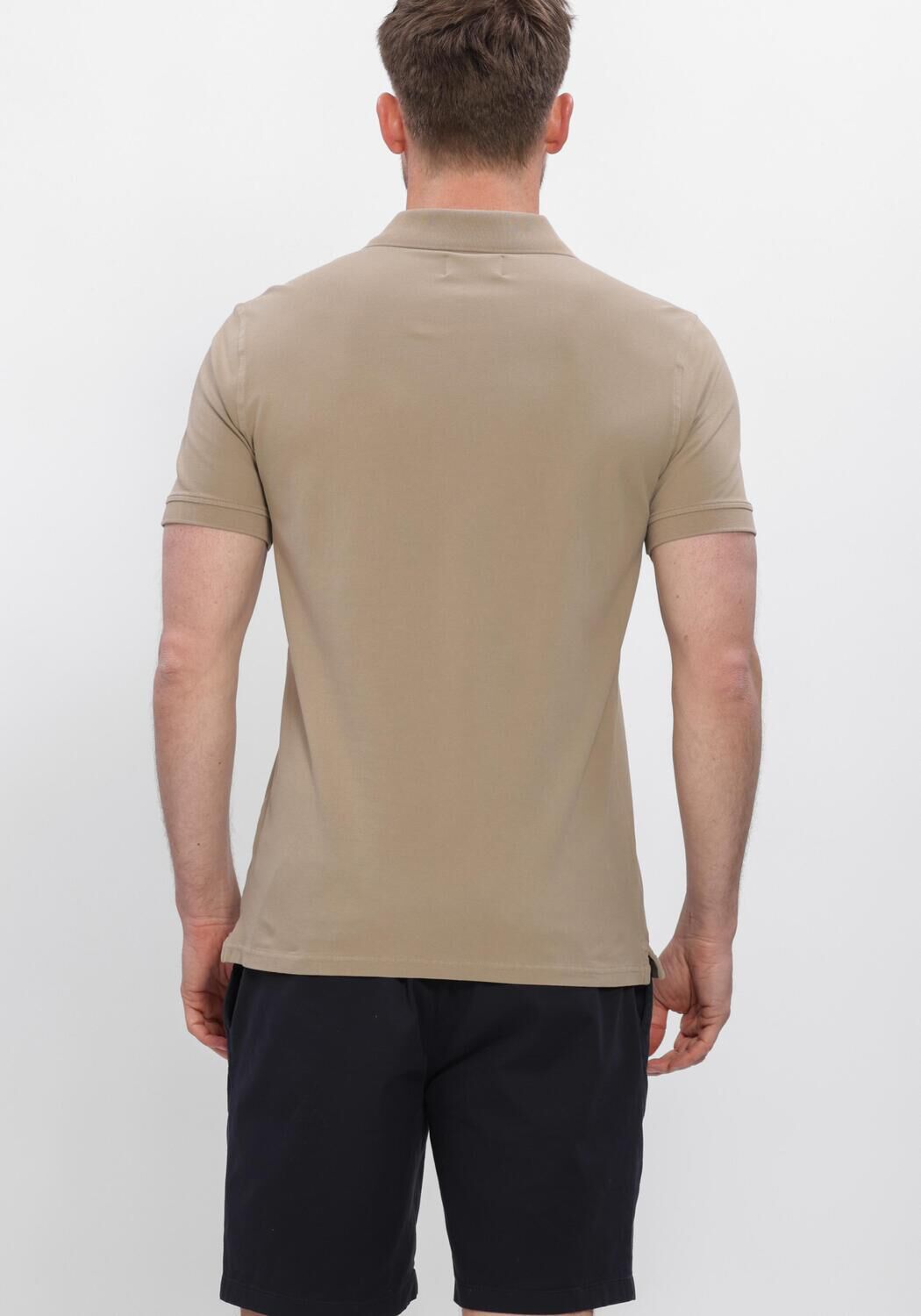 Taupe STEFANO LAURAN Polo POLO BJORN - large