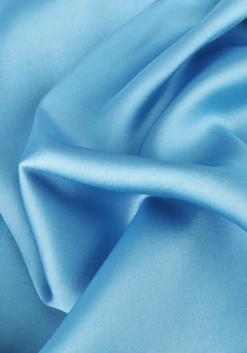 Lichtblauwe ENVII Midi jurk ENLIMA SL SLIP DRESS - large