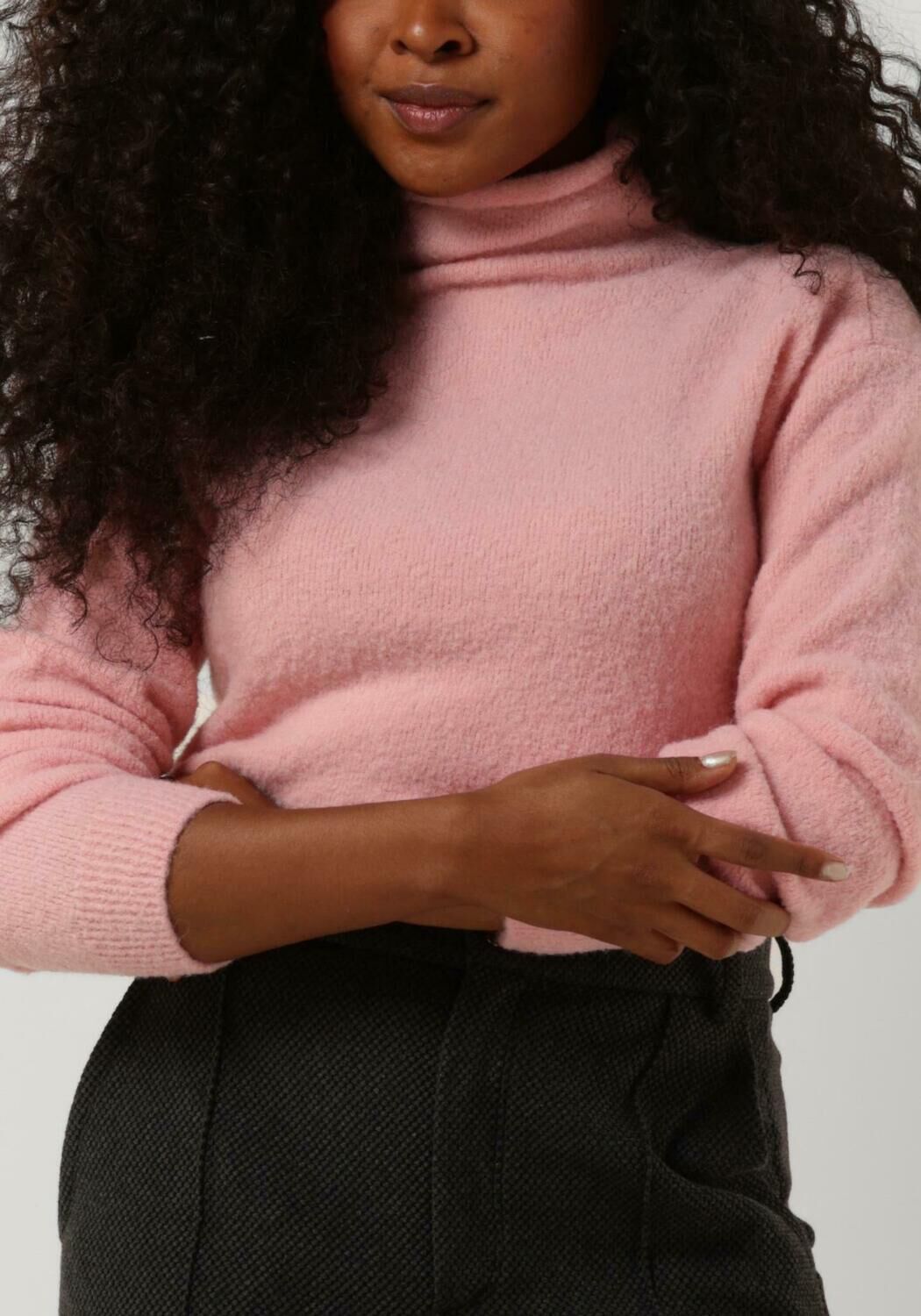 VANILIA Dames Truien & Vesten Prosecco Turtle Neck Lichtroze
