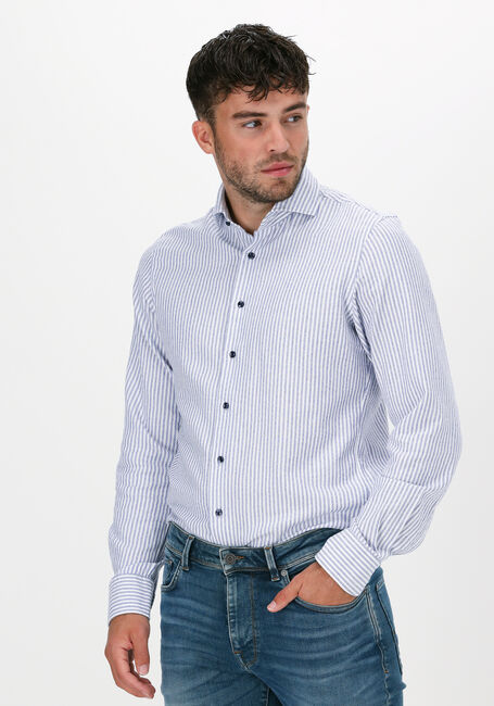 Lichtblauwe PROFUOMO Casual overhemd HOLDON - large