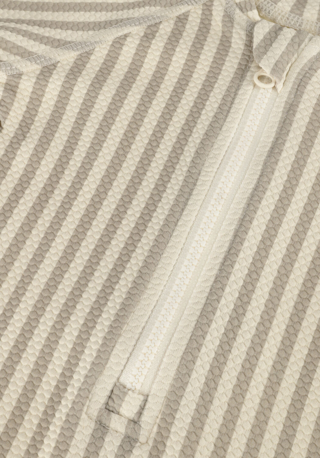 Beige QUINCY MAE Zwembroeken ZIP RASHGUARD ONE-PIECE AHS STRIPE - large