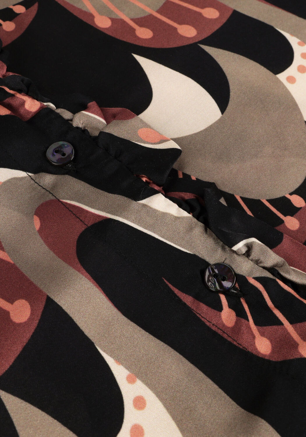 Multi SUMMUM Blouses BLOUSE ABSTRACT PEACOCK - large