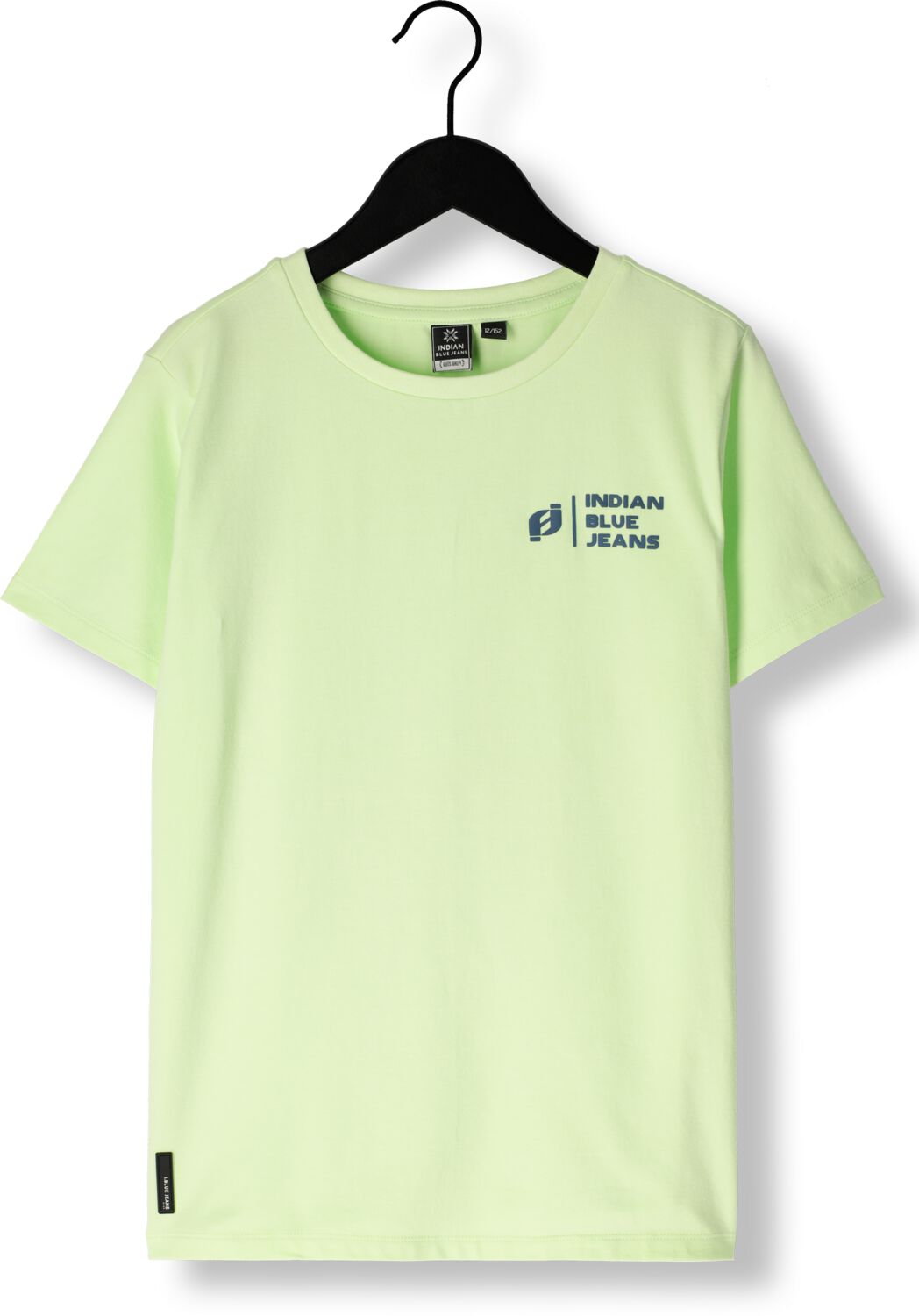 INDIAN BLUE JEANS Jongens Polo's & T-shirts T-shirt Indian Smile Lime