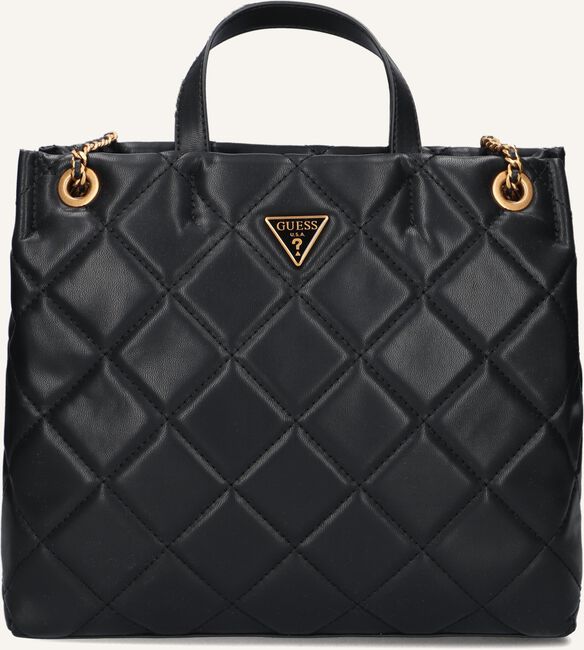 Zwarte GUESS Handtas CESSILY GIRLFRIEND SHOPPER Zwarte GUESS Handtas CESSILY GIRLFRIEND SHOPPER - large