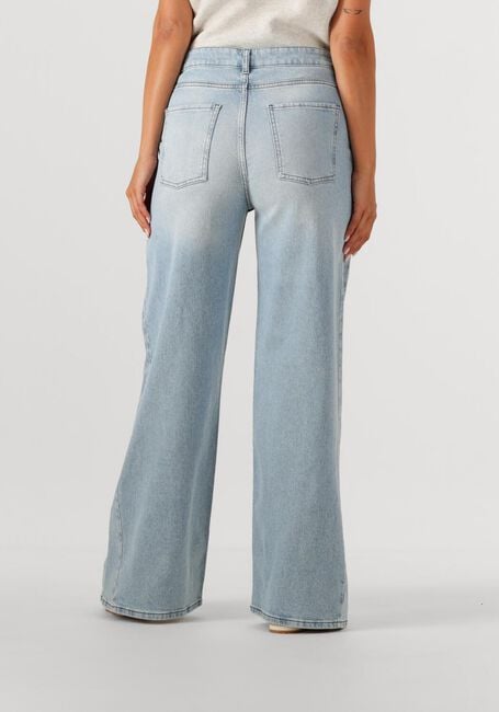 Lichtblauwe BY-BAR Wide jeans SEN PANTS - large