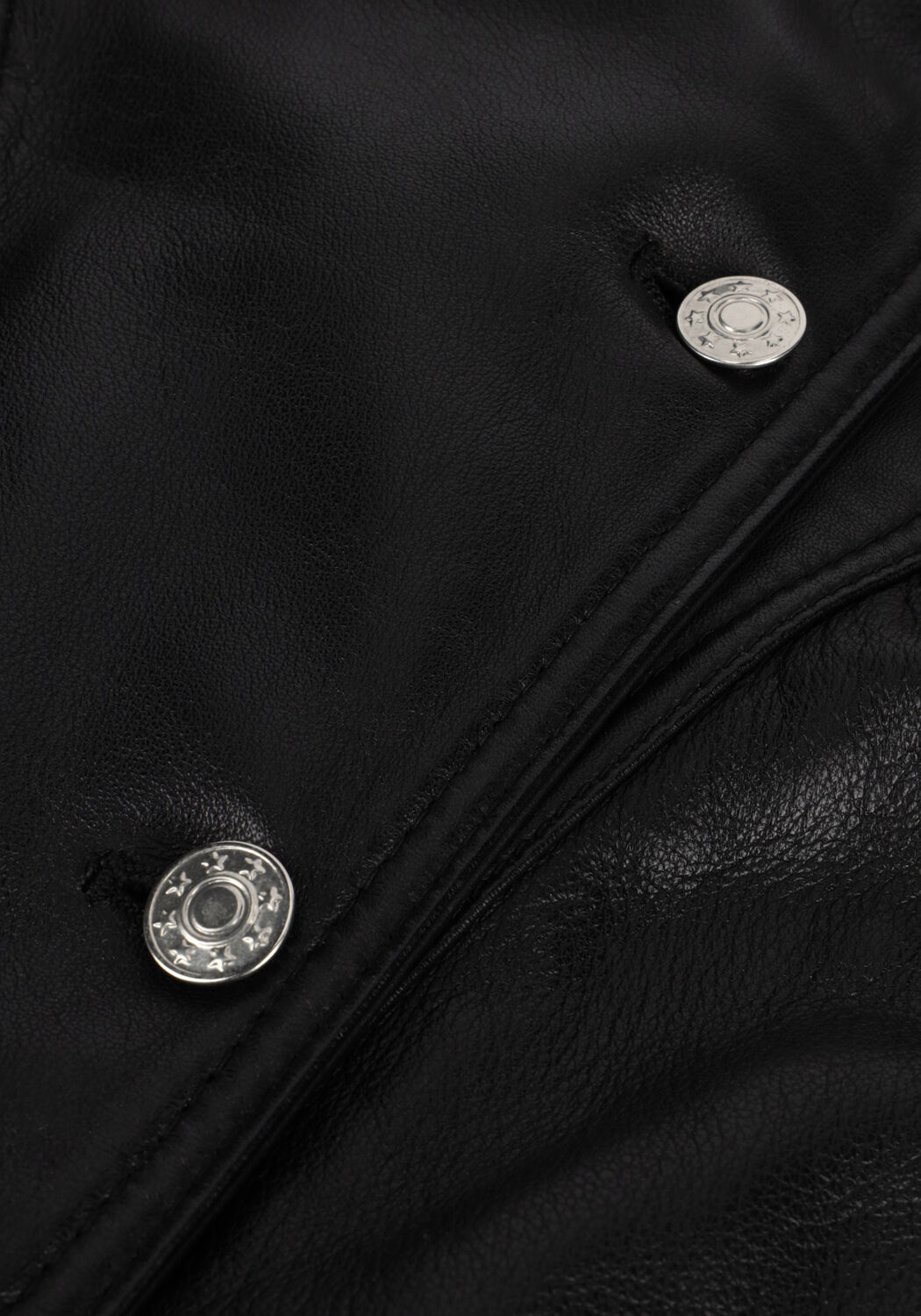 Zwarte GOOSECRAFT Leren jas GC DAIGUIRI JACKET - large