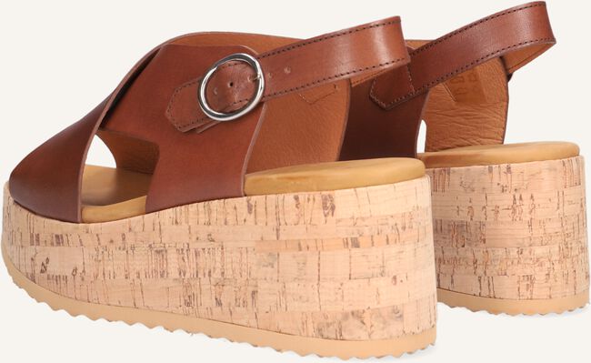 Cognac VIA VAI Platte sandalen SISSEL RAISE Cognac VIA VAI Platte sandalen SISSEL RAISE - large