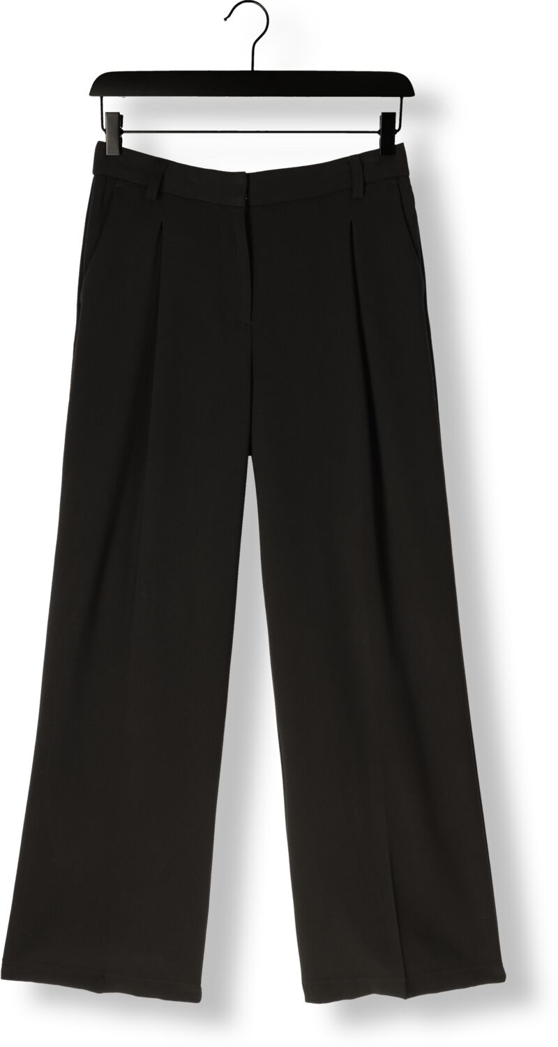 OBJECT Dames Broeken Objivy Hw Wide Pant Zwart