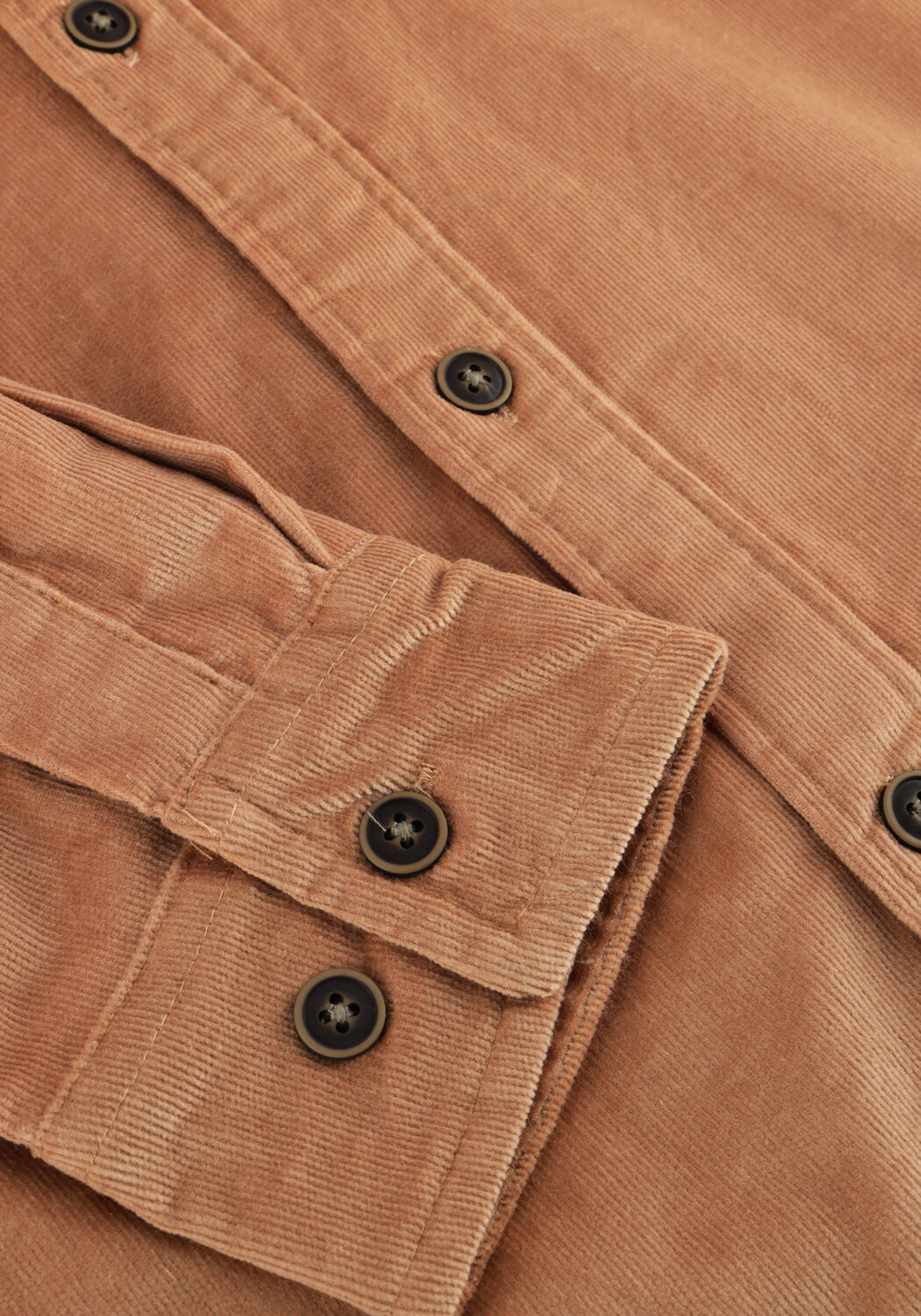 Camel ANERKJENDT Casual overhemd AKLEIF SOLID CORD SHIRT - large