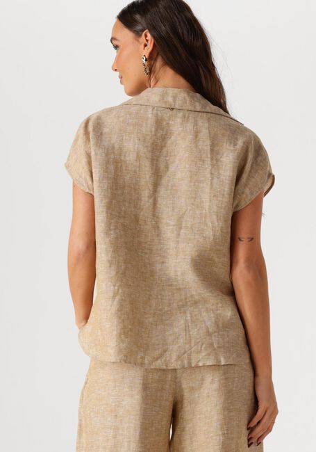 Bruine NUKUS Top EDINE TOP MELANGE - large