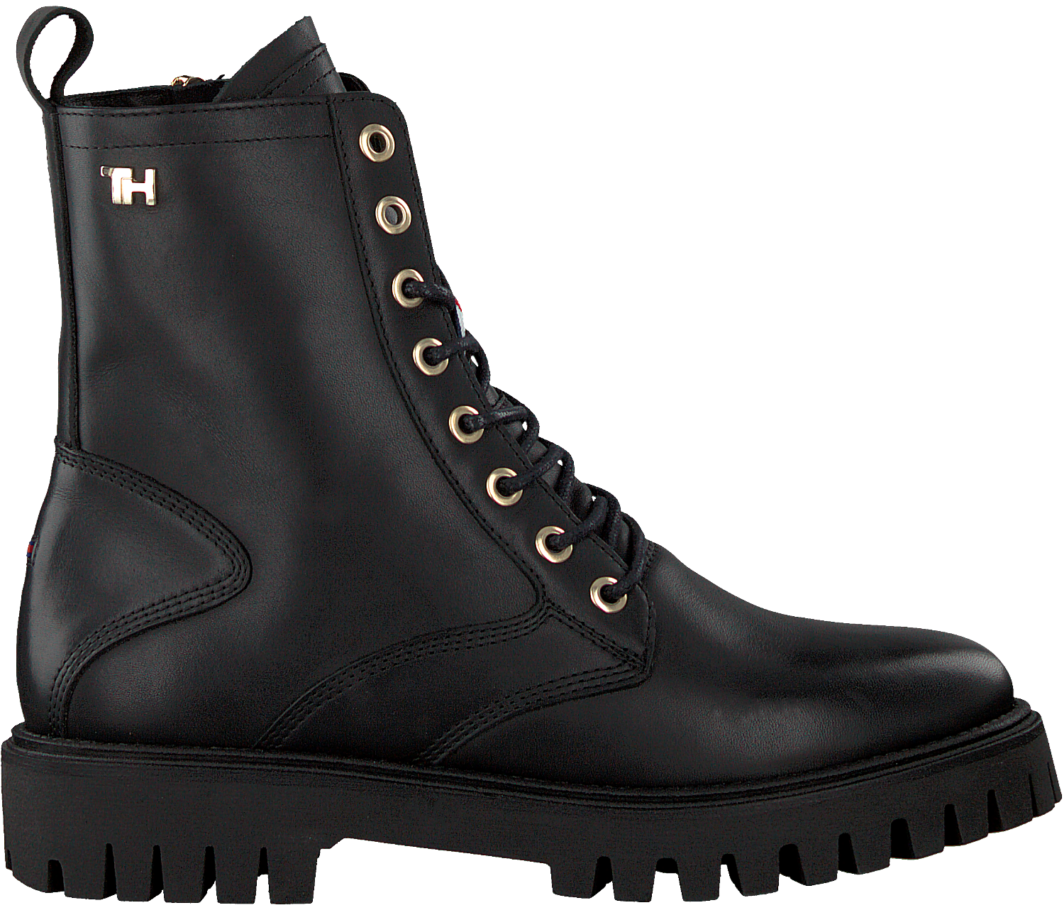 shaded boot tommy hilfiger