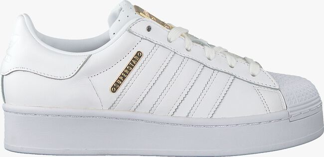 Witte ADIDAS Lage sneakers SUPERSTAR BOLD - large