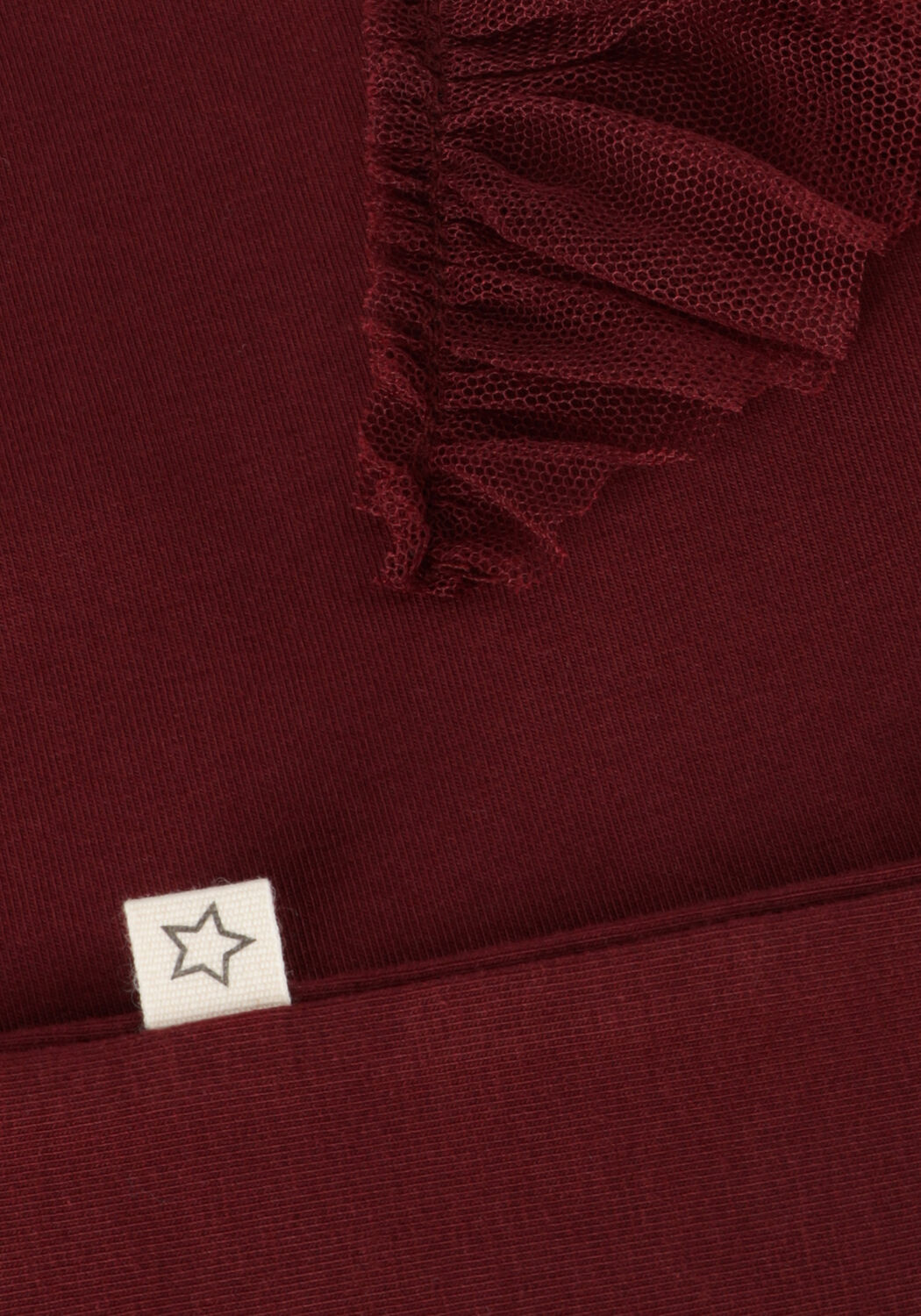 YOUR WISHES Meisjes Tops & T-shirts Tule Longsleeve Bordeaux