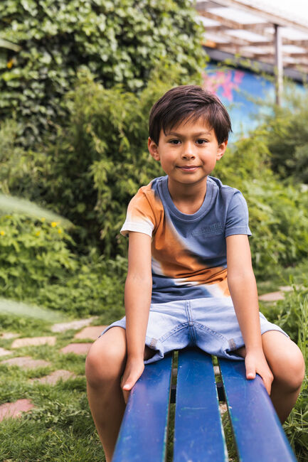 Blauwe KOKO NOKO T-shirt R50835 Blauwe KOKO NOKO T-shirt R50835 - large