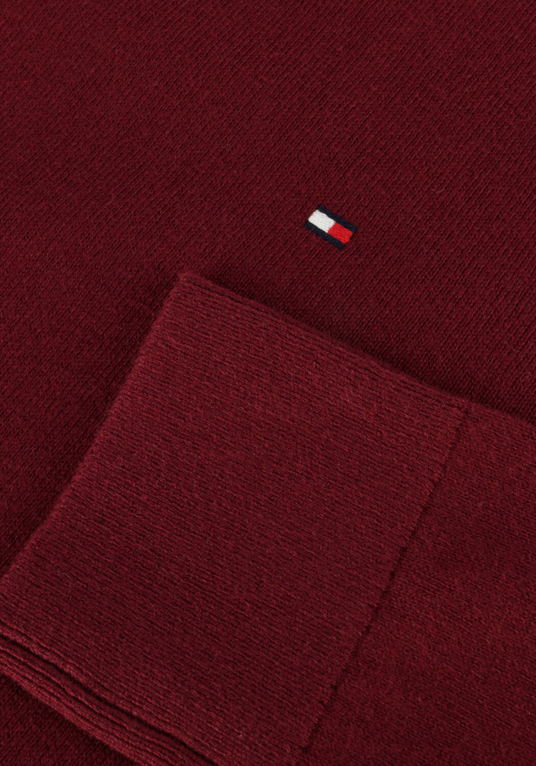 Bordeaux TOMMY HILFIGER Trui PIMA ORG CTN CASHMERE CREW NECK - large
