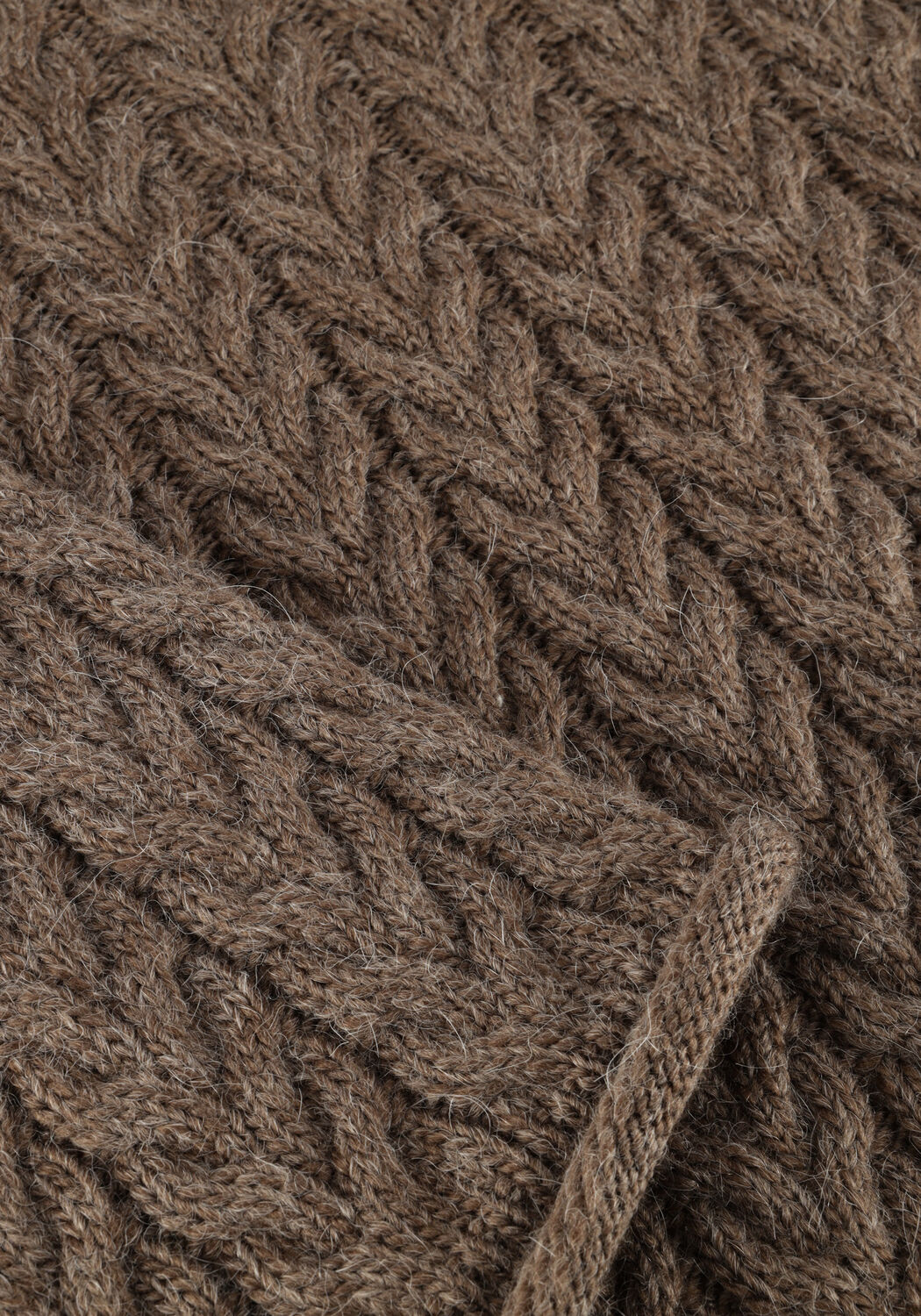 Bruine MODSTR&Ouml;M Trui KURTISMD O-NECK - large