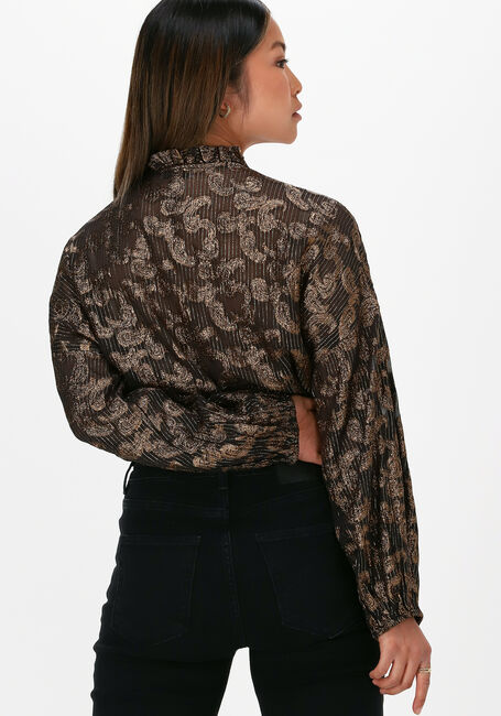 Zwarte SUNCOO Blouses BLOUSE LEAF - large