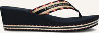 Blauwe TOMMY HILFIGER Teenslippers SHINY TOUCHES HIGH BEACH - medium