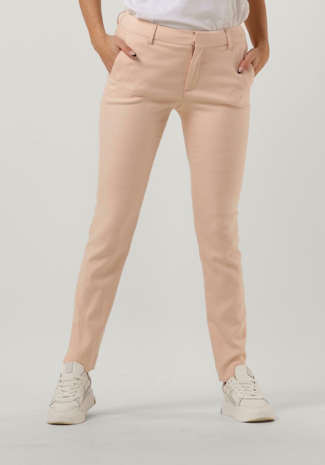 Roze MOS MOSH Pantalon ABBEY HERRING CHECK PANT Omoda
