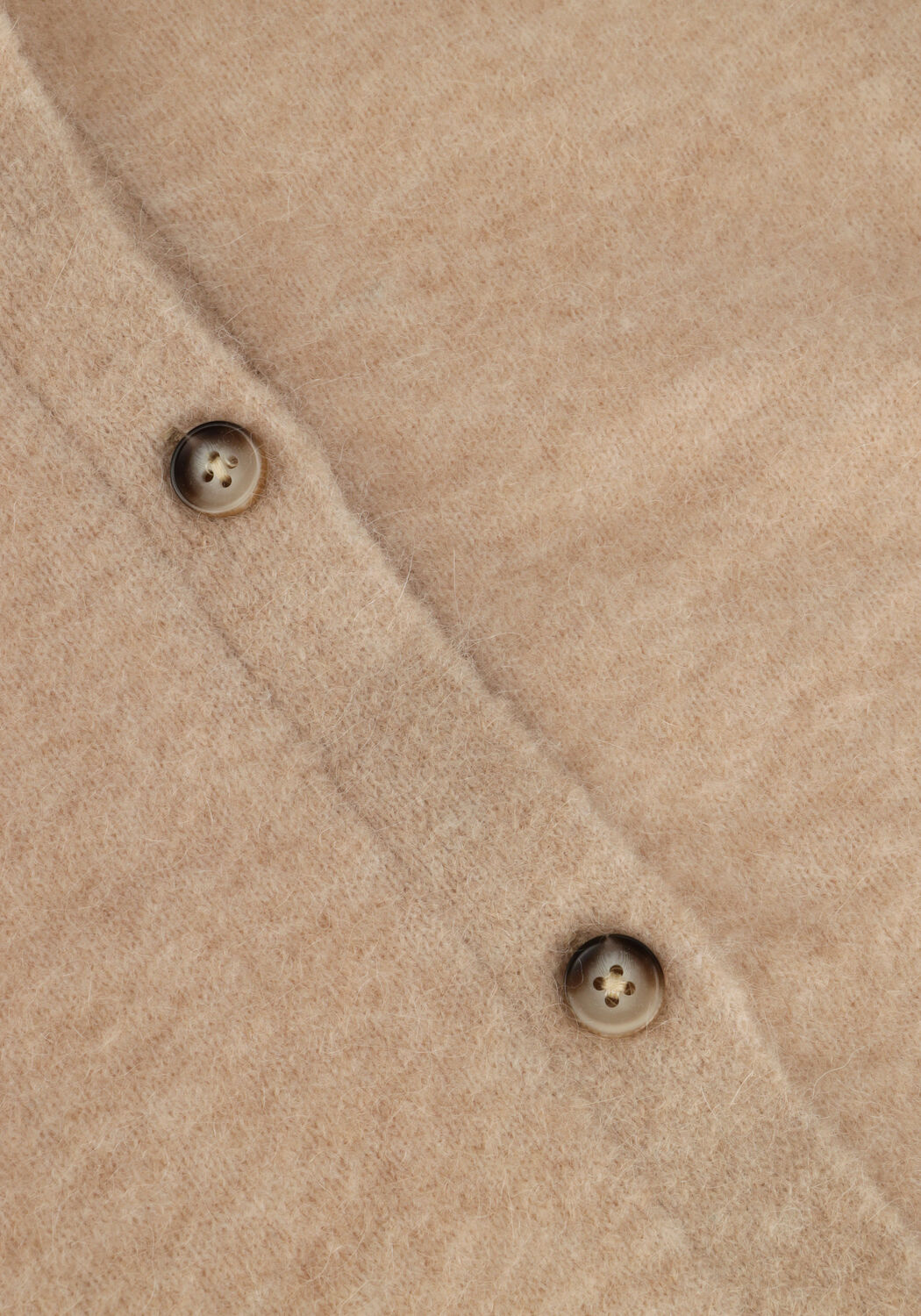 Camel KNIT-TED Vest DANNY - large