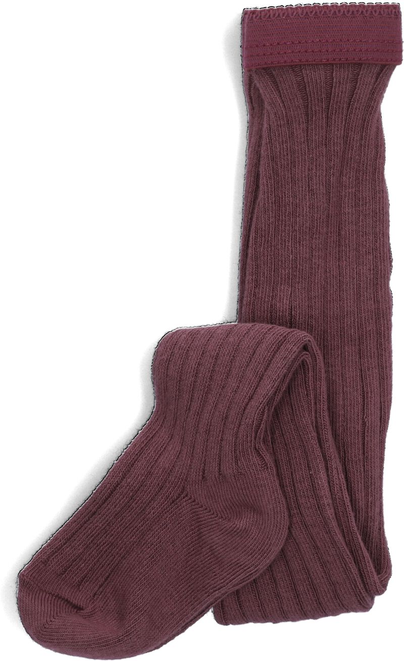 MP DENMARK Meisjes Maillots Cotton Rib Tights Rood