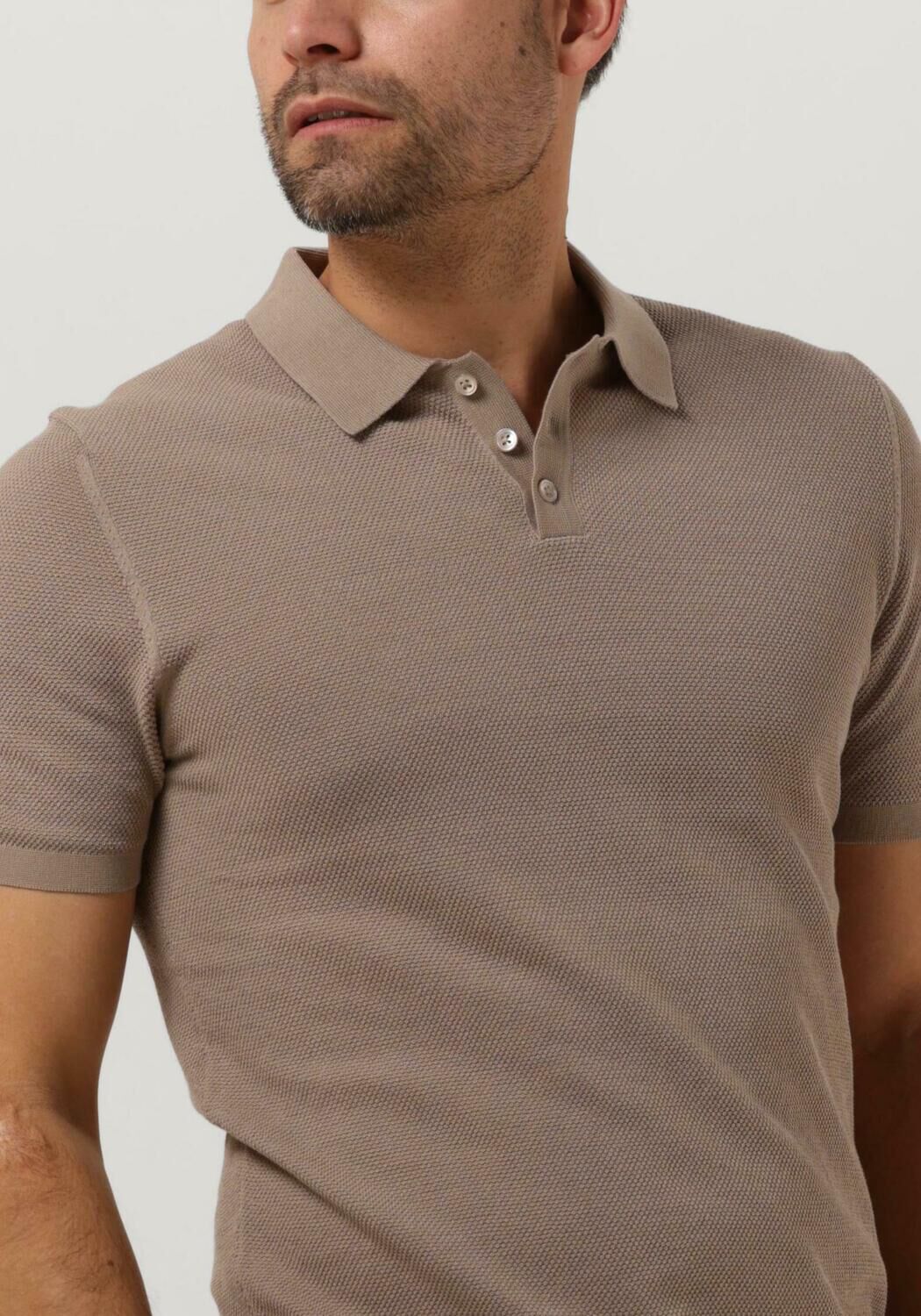 Beige DRYKORN Polo TRITON 420052 Omoda