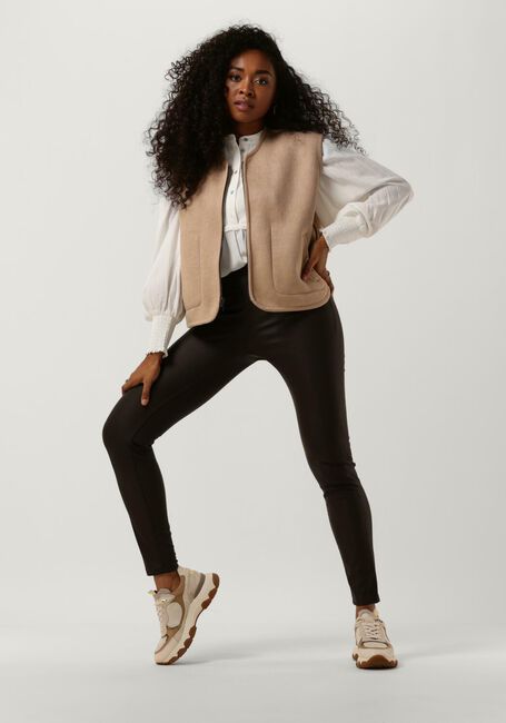 Camel KNIT-TED Gilet TASHA JACKET - large