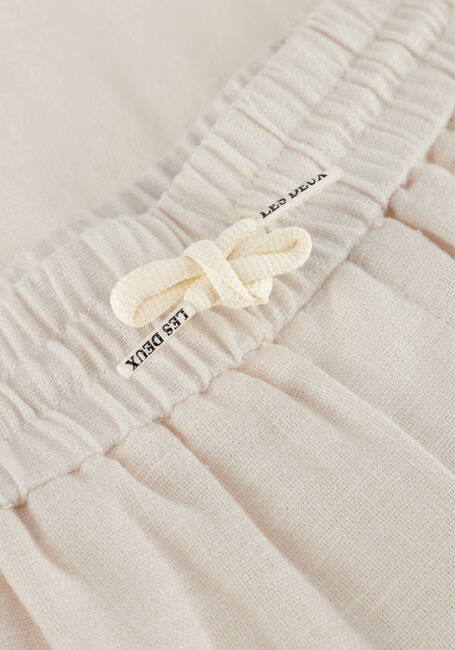 Ecru LES DEUX Wijde broek PATRICK LINEN PANTS - large