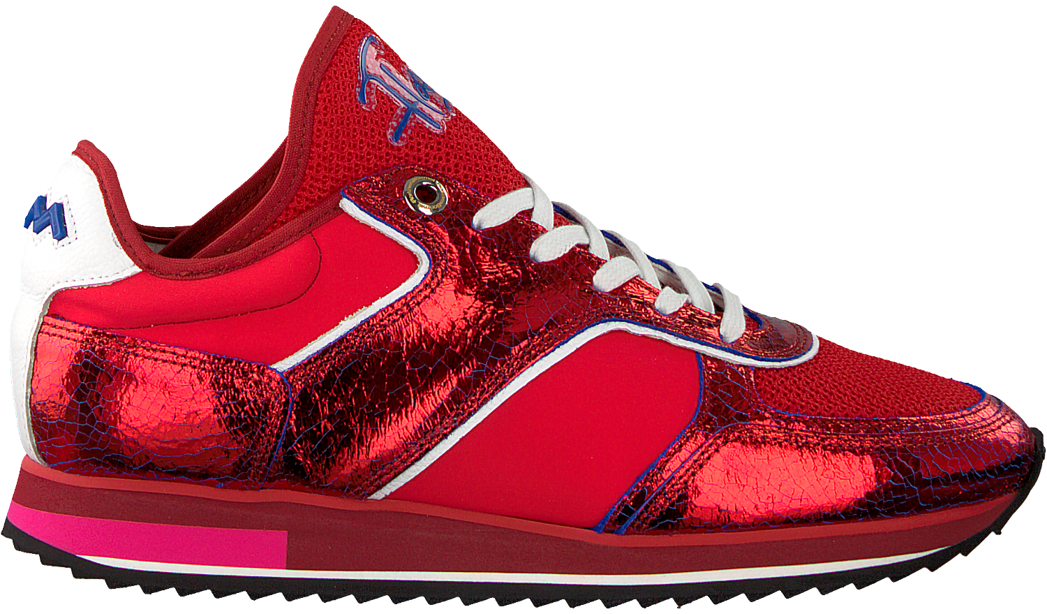 Rode FLORIS VAN BOMMEL Sneakers 85261 | Omoda