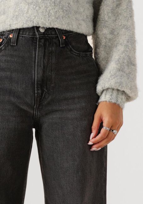 Donkergrijze LEVI'S Wide jeans RIBCAGE WIDE LEG H223 SWIPE UP - large