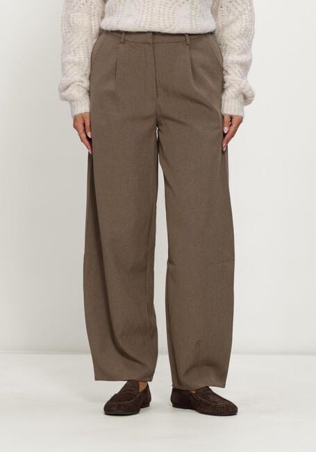 Bruine YDENCE Wijde broek PANTS BLYTHE - large