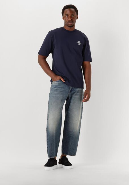 Donkerblauwe THE GOODPEOPLE T-shirt TYLER - large